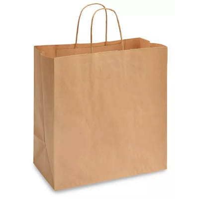 12x7x12 Kraft Paper Twisted Handled Bags